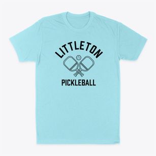 Littleton North Carolina Pickleball Classic Dad T-Shirt