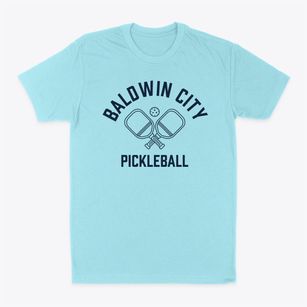 Baldwin City Kansas Pickleball Classic Dad T-Shirt