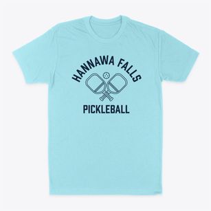 Hannawa Falls New York Pickleball Classic Dad T-Shirt