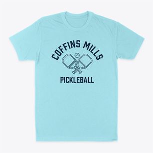 Coffins Mills New York Pickleball Classic Dad T-Shirt