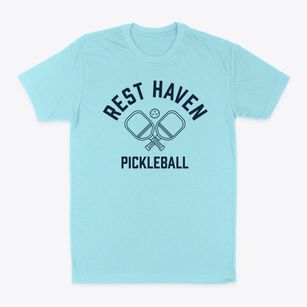 Rest Haven North Carolina Pickleball Classic Dad T-Shirt