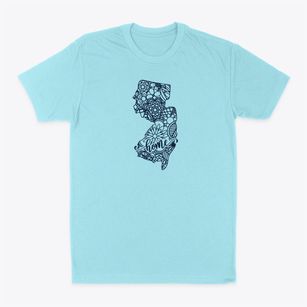  New Jersey Mandala Classic Dad T-Shirt