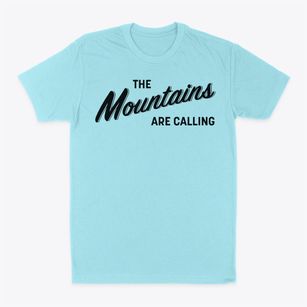   The Mountains Are Calling Classic Dad T-Shirt