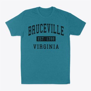 Bruceville Virginia Classic Established Classic Dad T-Shirt