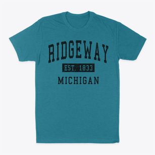 Ridgeway Michigan Classic Established Classic Dad T-Shirt