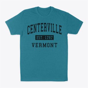 Centerville Vermont Classic Established Classic Dad T-Shirt