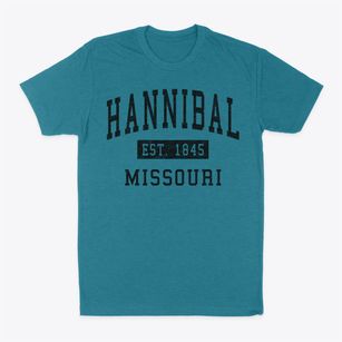 Hannibal Missouri Classic Established Classic Dad T-Shirt
