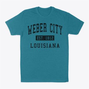 Weber City Louisiana Classic Established Classic Dad T-Shirt
