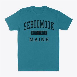 Seboomook Maine Classic Established Classic Dad T-Shirt