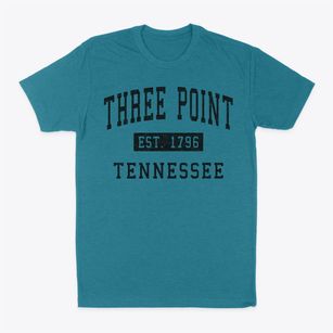 Three Point Tennessee Classic Established Classic Dad T-Shirt