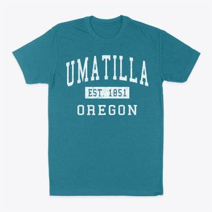 Umatilla Oregon Classic Established Classic Dad T-Shirt