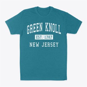 Green Knoll New Jersey Classic Established Classic Dad T-Shirt