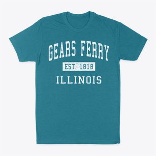 Gears Ferry Illinois Classic Established Classic Dad T-Shirt