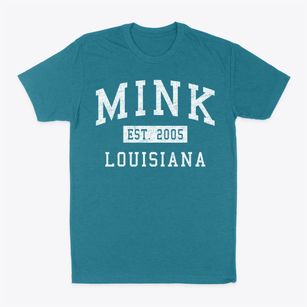 Mink Louisiana Classic Established Classic Dad T-Shirt