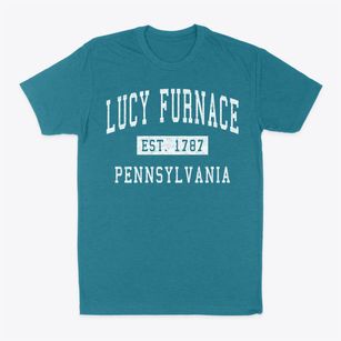 Lucy Furnace Pennsylvania Classic Established Classic Dad T-Shirt