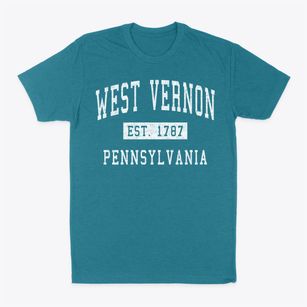 West Vernon Pennsylvania Classic Established Classic Dad T-Shirt
