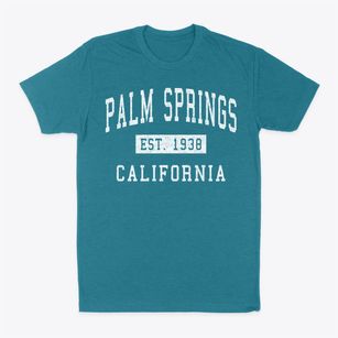 Palm Springs California Classic Established Classic Dad T-Shirt