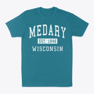 Medary Wisconsin Classic Established Classic Dad T-Shirt