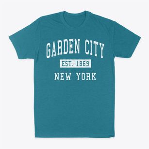 Garden City New York Classic Established Classic Dad T-Shirt