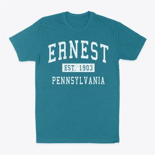 Ernest Pennsylvania Classic Established Classic Dad T-Shirt