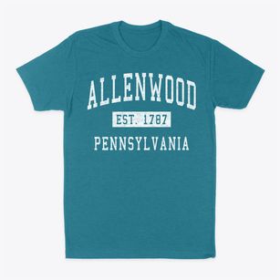 Allenwood Pennsylvania Classic Established Classic Dad T-Shirt