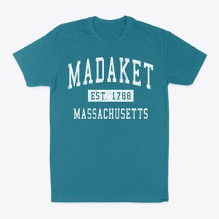 Madaket Massachusetts Classic Established Classic Dad T-Shirt