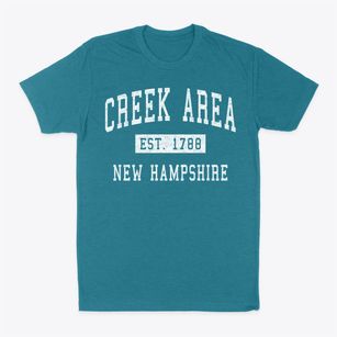 Creek Area New Hampshire Classic Established Classic Dad T-Shirt