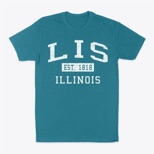 Lis Illinois Classic Established Classic Dad T-Shirt