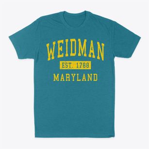 Weidman Maryland Classic Established Classic Dad T-Shirt