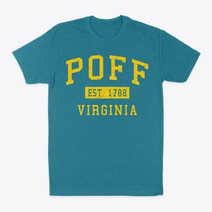 Poff Virginia Classic Established Classic Dad T-Shirt