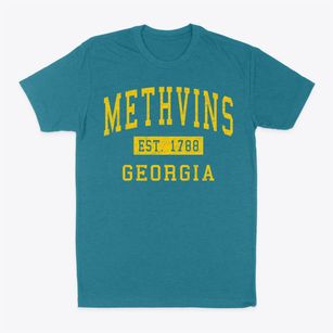 Methvins Georgia Classic Established Classic Dad T-Shirt