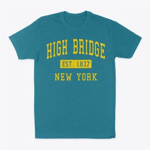 High Bridge New York Classic Established Classic Dad T-Shirt