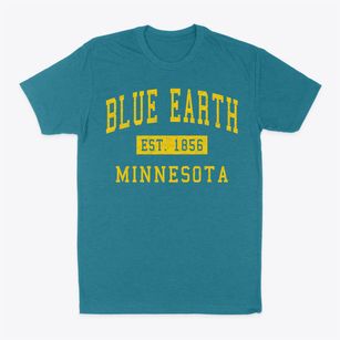 Blue Earth Minnesota Classic Established Classic Dad T-Shirt