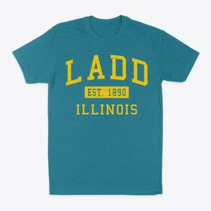 Ladd Illinois Classic Established Classic Dad T-Shirt