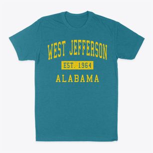 West Jefferson Alabama Classic Established Classic Dad T-Shirt