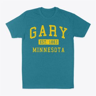 Gary Minnesota Classic Established Classic Dad T-Shirt