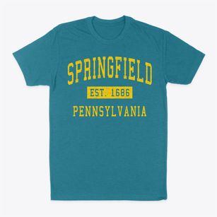 Springfield Pennsylvania Classic Established Classic Dad T-Shirt