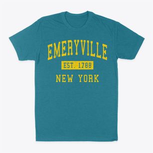 Emeryville New York Classic Established Classic Dad T-Shirt