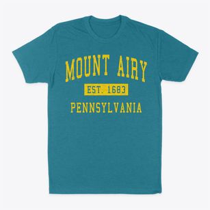 Mount Airy Pennsylvania Classic Established Classic Dad T-Shirt