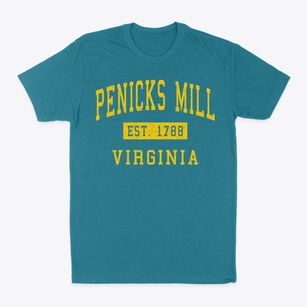 Penicks Mill Virginia Classic Established Classic Dad T-Shirt
