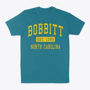 Bobbitt North Carolina Classic Established Classic Dad T-Shirt