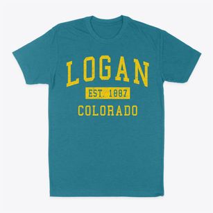 Logan Colorado Classic Established Classic Dad T-Shirt