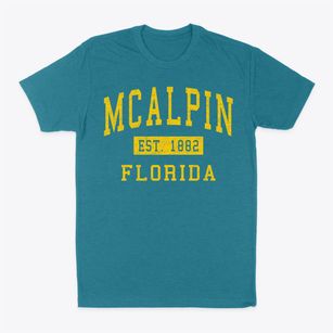 Mcalpin Florida Classic Established Classic Dad T-Shirt