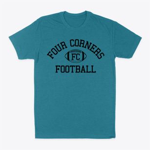 Four Corners Charter School Classic Football Classic Dad T-Shirt