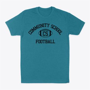 Community School Of Davidson Classic Football Classic Dad T-Shirt