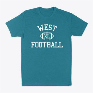 West High School Classic Football Classic Dad T-Shirt