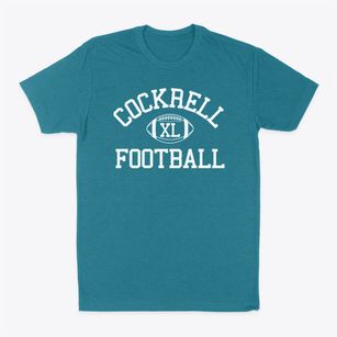 Cockrell Child Parent Center Classic Football Classic Dad T-Shirt