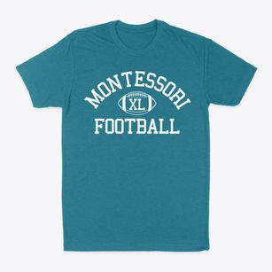 Montessori Educational Center Classic Football Classic Dad T-Shirt