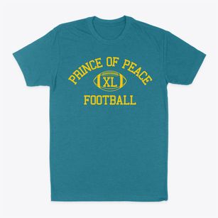 Prince Of Peace Catholic Church Classic Football Classic Dad T-Shirt