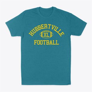 Hubbertville High School Classic Football Classic Dad T-Shirt